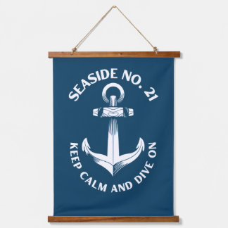 Tapiz Con Marco De Madera wood topped wall tapestry