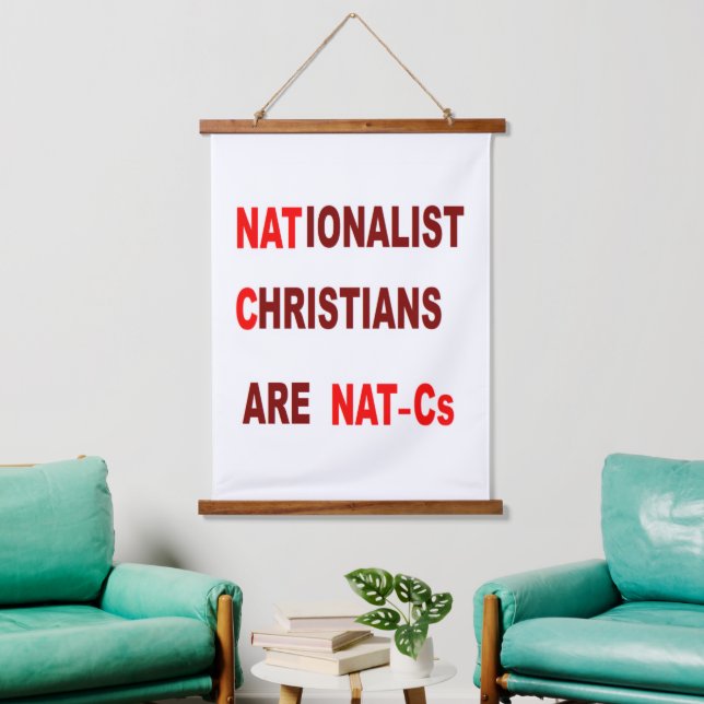 Tapiz Con Marco De Madera Wood Topped Wall Tapestry (Sala de estar)