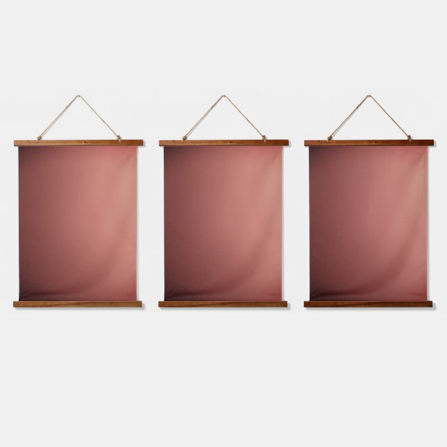 Tapiz Con Marco De Madera Wood Topped Wall Tapestry style and design (Triple)