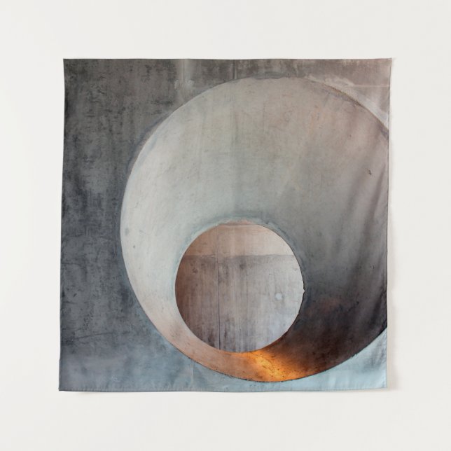 Tapiz Concrete architecture hole wall (Anverso)