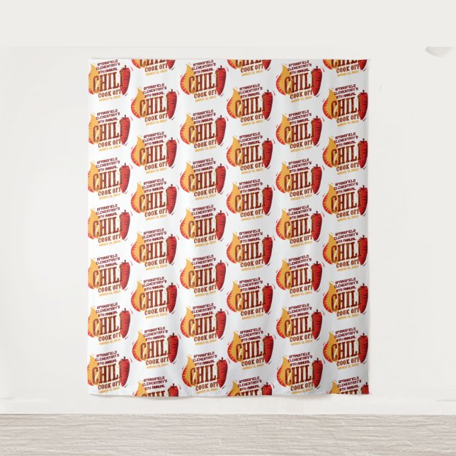 Tapiz Concurso de Chili | Paso y repetición del concurso (Anverso)