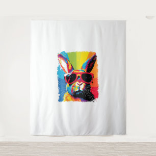 Tapiz Conejo de arte pop