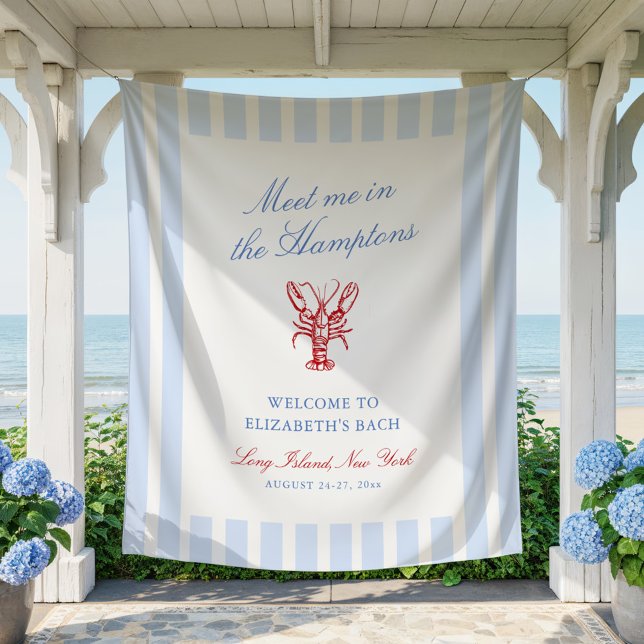 Tapiz Conoce al Soltero en The Hamptons Despedida de Sol (Subido por el creador)