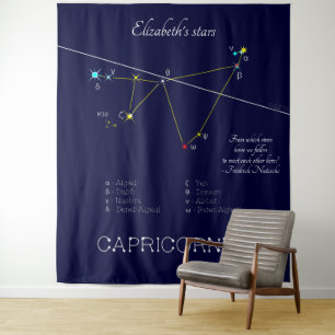 Tapiz Constelación zodiacal Capricornus