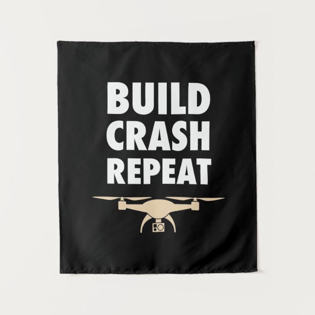 Tapiz Construirestrellarse Repetir Drone (Anverso)