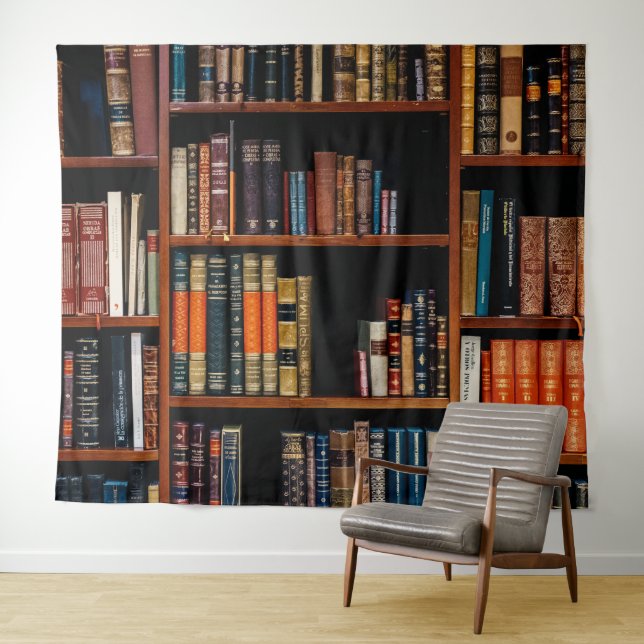 TAPIZ CONTEXTO DEL ESTANTE PARA LIBROS (In situ (horizontal))