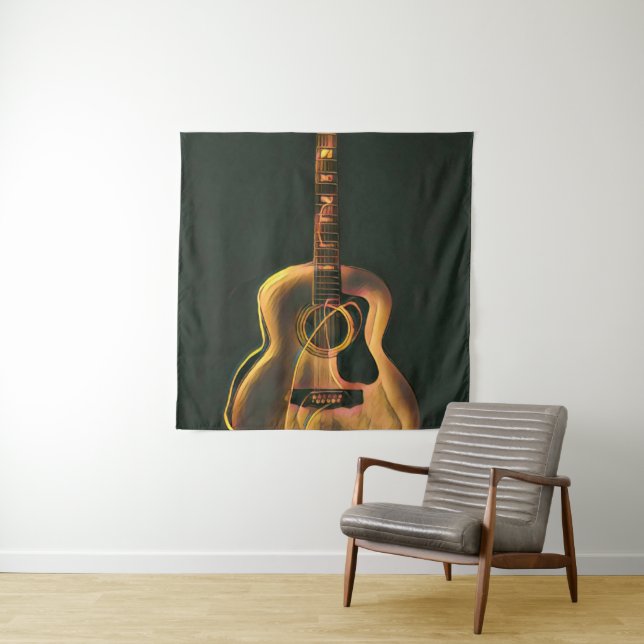 Tapiz Cool guitarist gift (In situ)