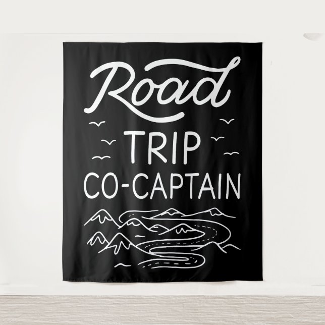 Tapiz Copiloto de viaje (Anverso)