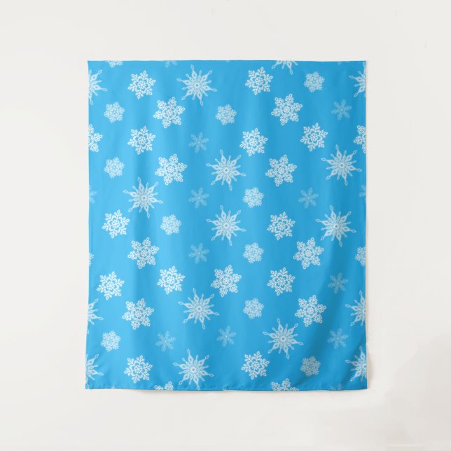 Tapiz Copos de nieve (Anverso)