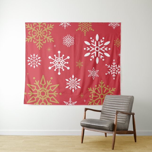 Tapiz Copos de Nieve 16 (In situ (horizontal))