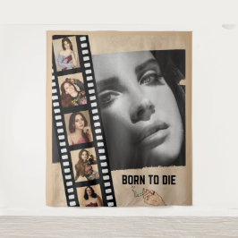 Tapiz Coquette Beige Tropico estético de los años 90 Lan