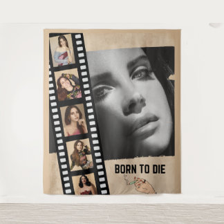 Tapiz Coquette Beige Tropico estético de los años 90 Lan