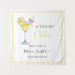 Tapiz Coquette lemon cocktail A tini bit Older birthday