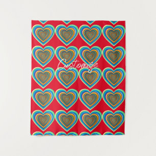 Tapiz Corazón de San Valentín multicolor Thunder_Cove