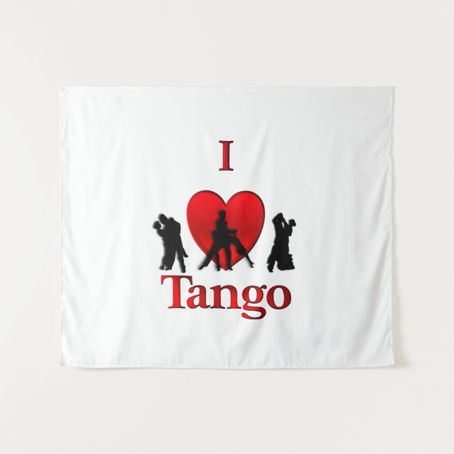 Tapiz Corazón del tango (Anverso (horizontal))