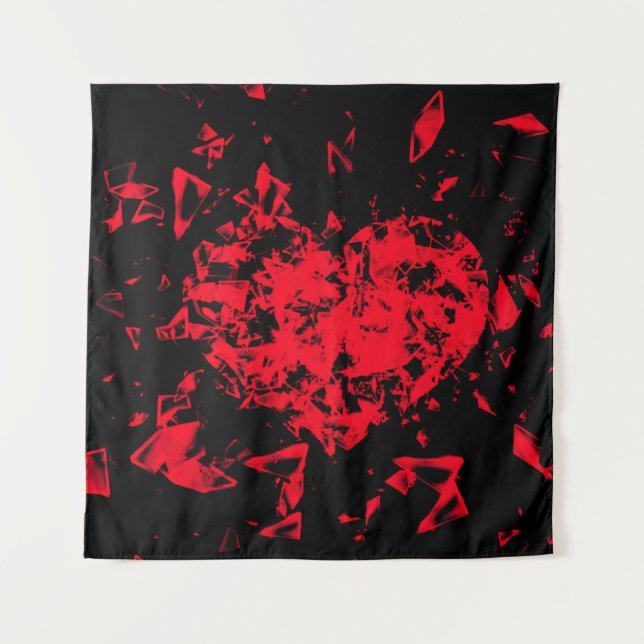 Tapiz Corazón destrozado (Anverso)