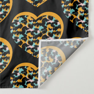 Tapiz Corazones con Estampado de Animales