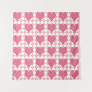 Tapiz Corazones rosas