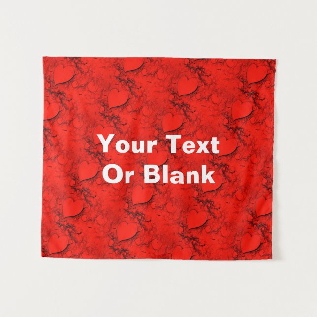 Tapiz Corazones sensibles (Anverso (horizontal))