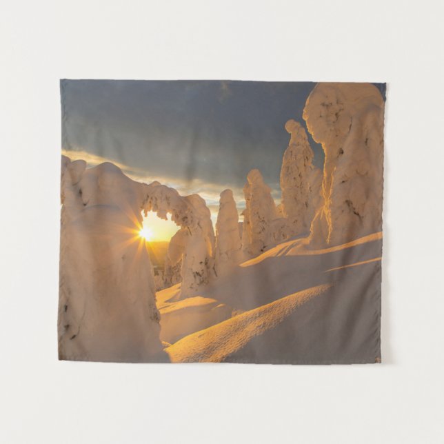 Tapiz Cordillera | Pescado blanco, Montana (Anverso (horizontal))