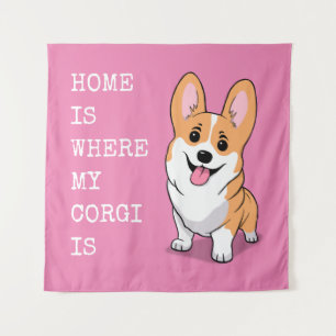 Tapiz Corgi