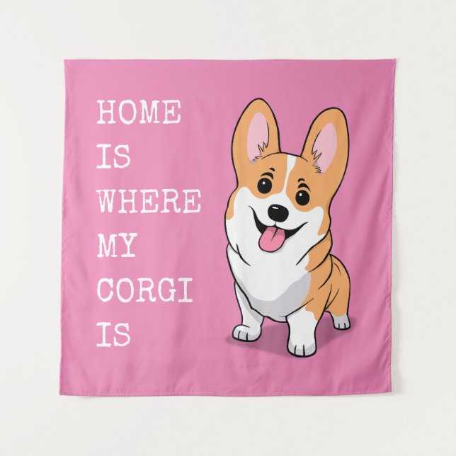 Tapiz Corgi (Anverso)