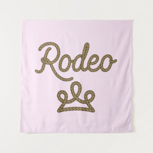 Tapiz Corona de Tiara Country Western Princesa de Rodeo