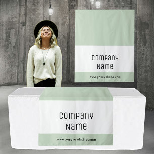 Tapiz Corredor de mesa personalizado para negocios Banne