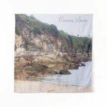 Coruna, España | Vistas Al Océano Con Acantilados 