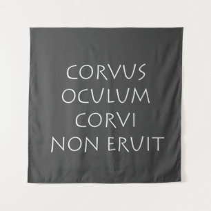 Tapiz Corvus oculum corvi non eruit