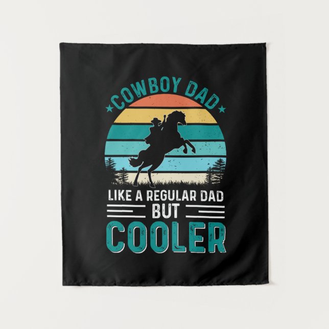 Tapiz Cowboy Dad (Anverso)