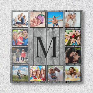 Tapiz Crea tu Collage de fotos Personalizado Rustic Farm