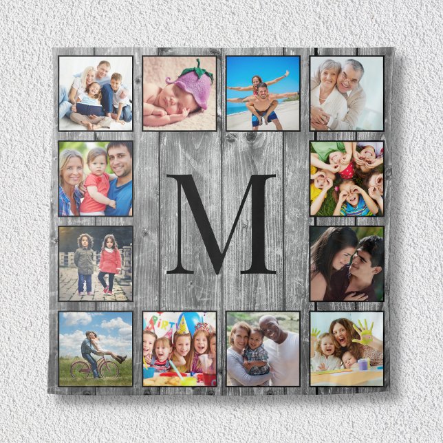 Tapiz Crea tu Collage de fotos Personalizado Rustic Farm (Subido por el creador)