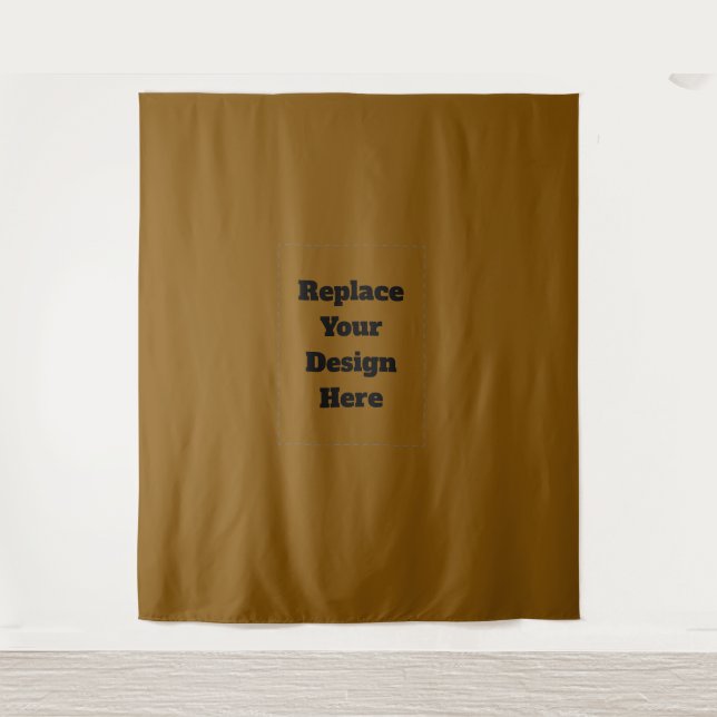 Tapiz Crea tu propio marrón (Anverso)