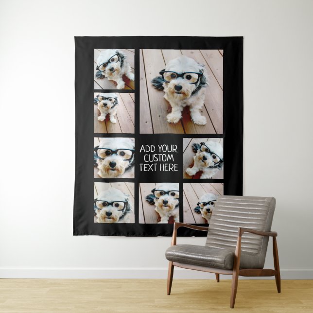 Tapiz Crear un Collage de fotos Personalizado con 8 foto (In situ)