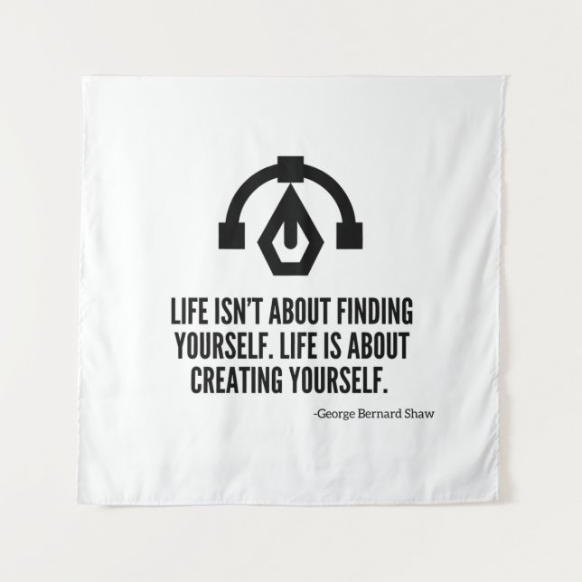 Tapiz Crearse a sí mismo (Anverso)