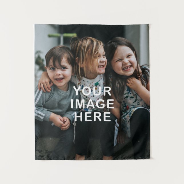 Tapiz Create Your Own Simple Single Photo (Anverso)