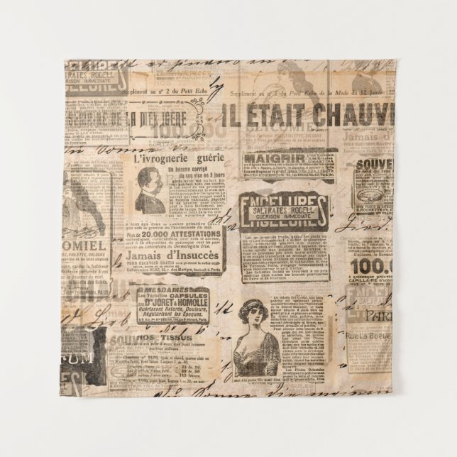 Tapiz Creative vintage style background. Paper texture.  (Anverso)