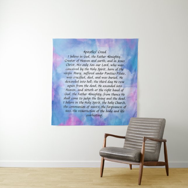 Tapiz Credo de los apóstoles (In situ)