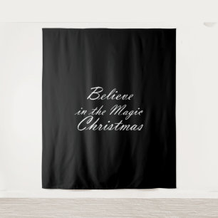 Tapiz Creer en la magia de los Navidades