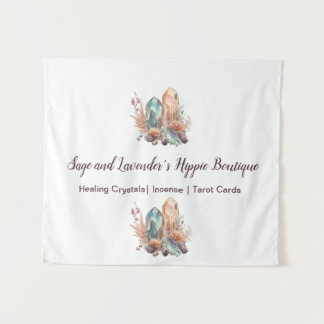 Tapiz Cristales y flores