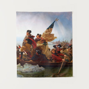 Tapiz Cruce De George Washington Del Río Delaware