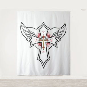 Tapiz Cruz cristiana
