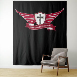 Tapiz Cruz cristiana