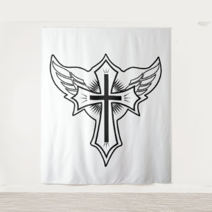 Tapiz Cruz cristiana