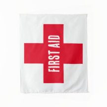 Tapiz - Cruz Roja de primeros auxilios