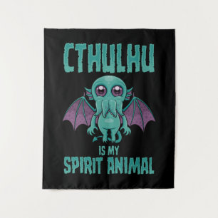 Tapiz Cthulhu es mi animal espiritual