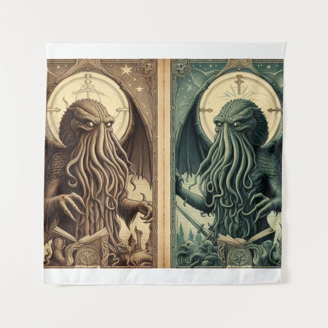 Tapiz cthulhu Tapestry (Anverso)
