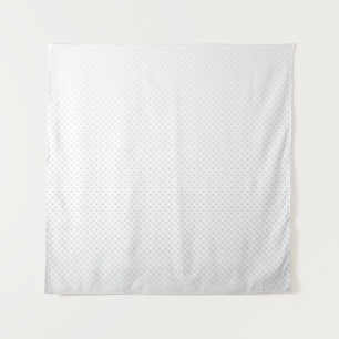 Tapiz Cuadrado de medio tono blanco gris