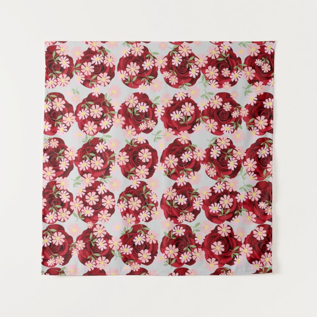 Tapiz cuadrado vibrante (57" x 57") (Anverso)